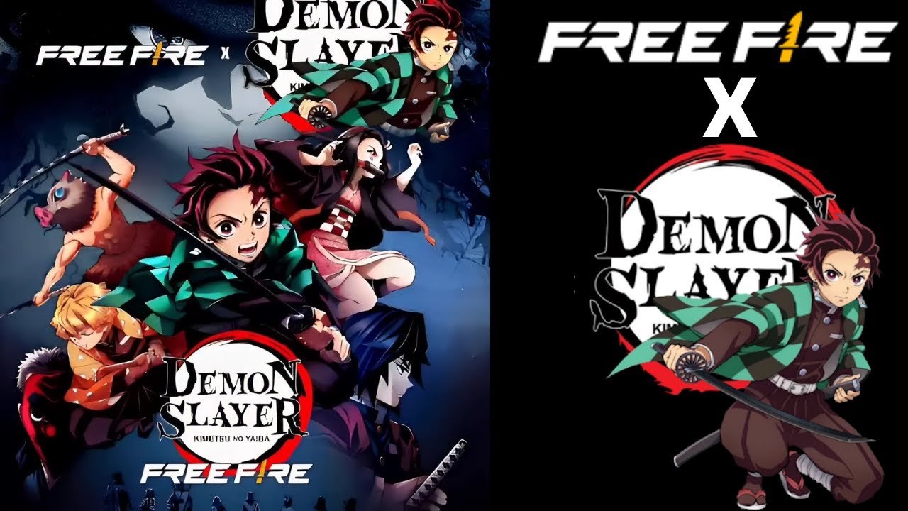 Free Fire ganha parceria com Kimetsu no Yaiba