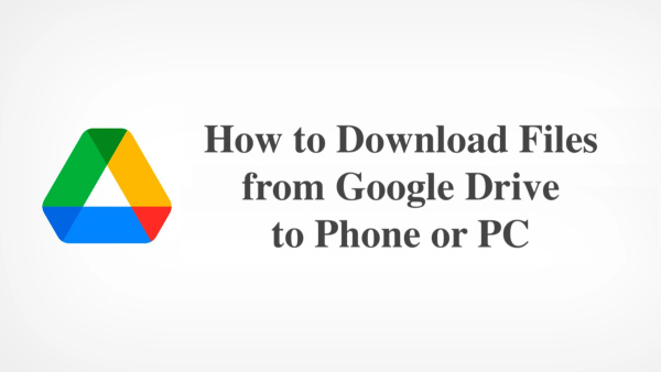 How to Download Files from Google Drive to Desktop or Phone image
