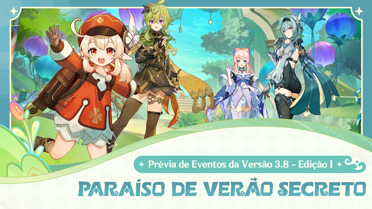 Cinco Novos Códigos de Resgate e Banners do Update 3.8 GENSHIN IMPACT 