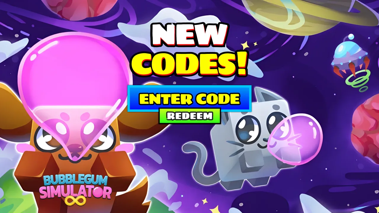 Bubble Gum Simulator Infinity Codes (May 2025) image