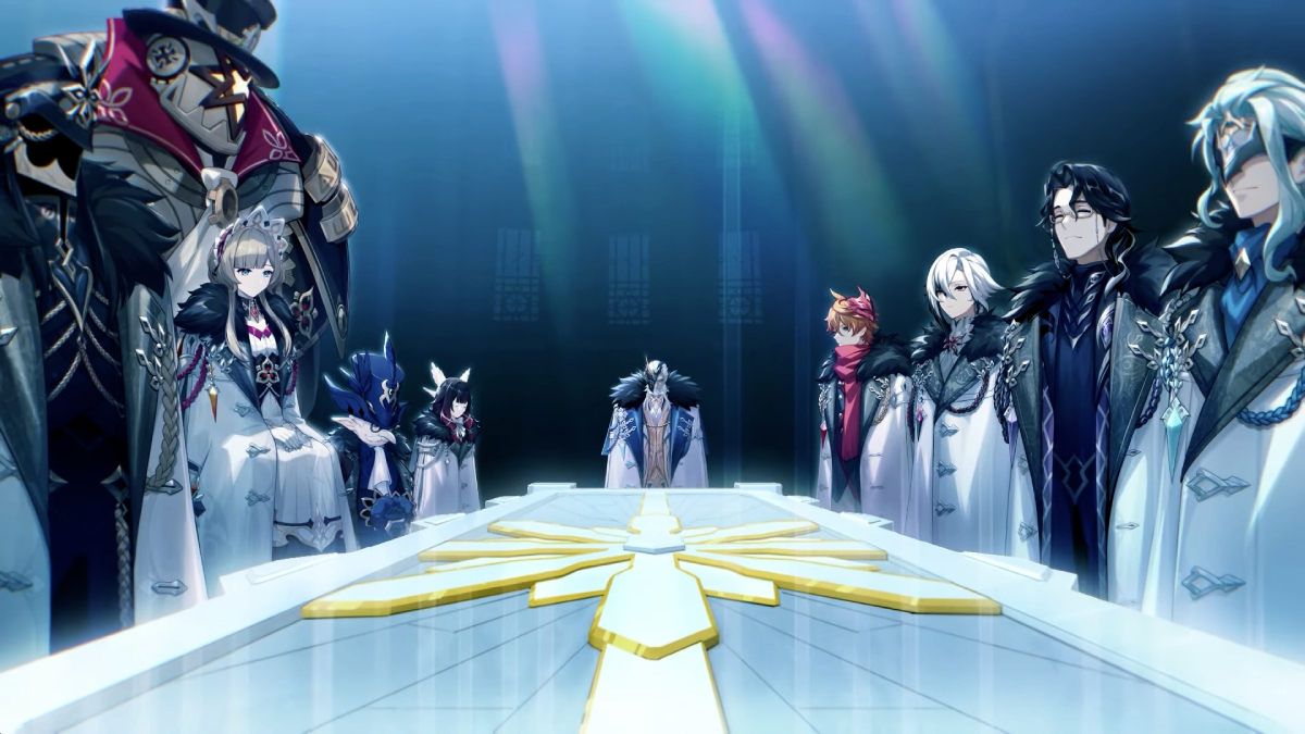 Avance de la trama de Genshin Impact - La moda de Teyvat: Oscura figura de la noche image