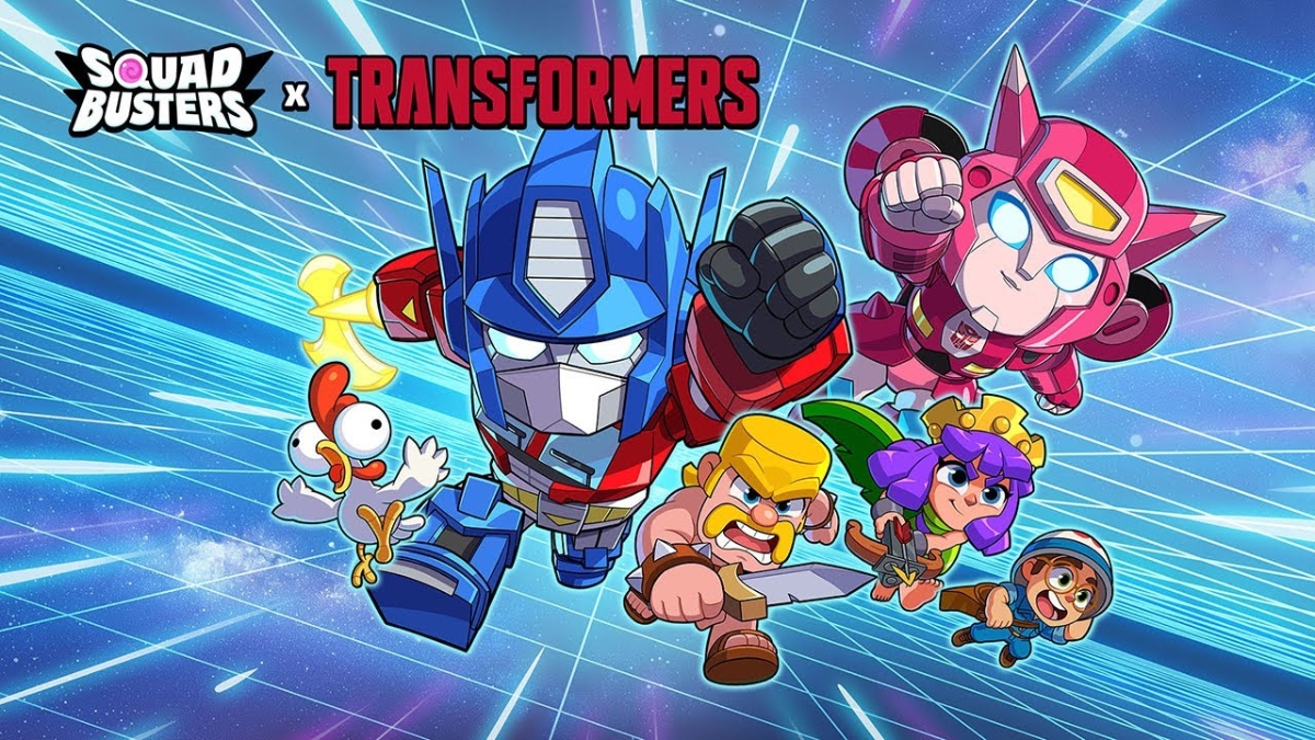 Squad Busters x Transformers Update: New Characters, Skins, and Gameplay Mechanics image