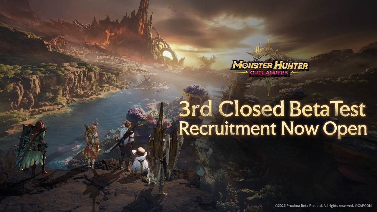 Monster Hunter Outlanders: Ya está abierto el reclutamiento de la tercera prueba beta cerrada