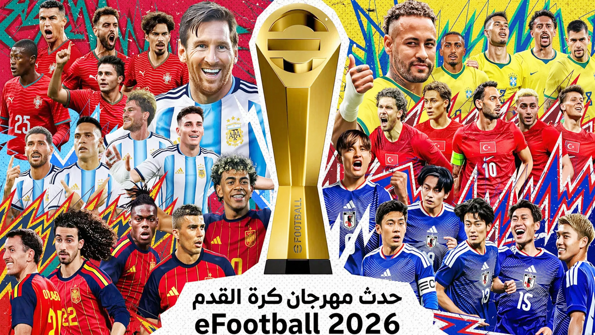 حدث مهرجان كرة القدم في eFootball 2026: ميسي مجاني، باقات المنتخبات، مهارات جديدة والمزيد