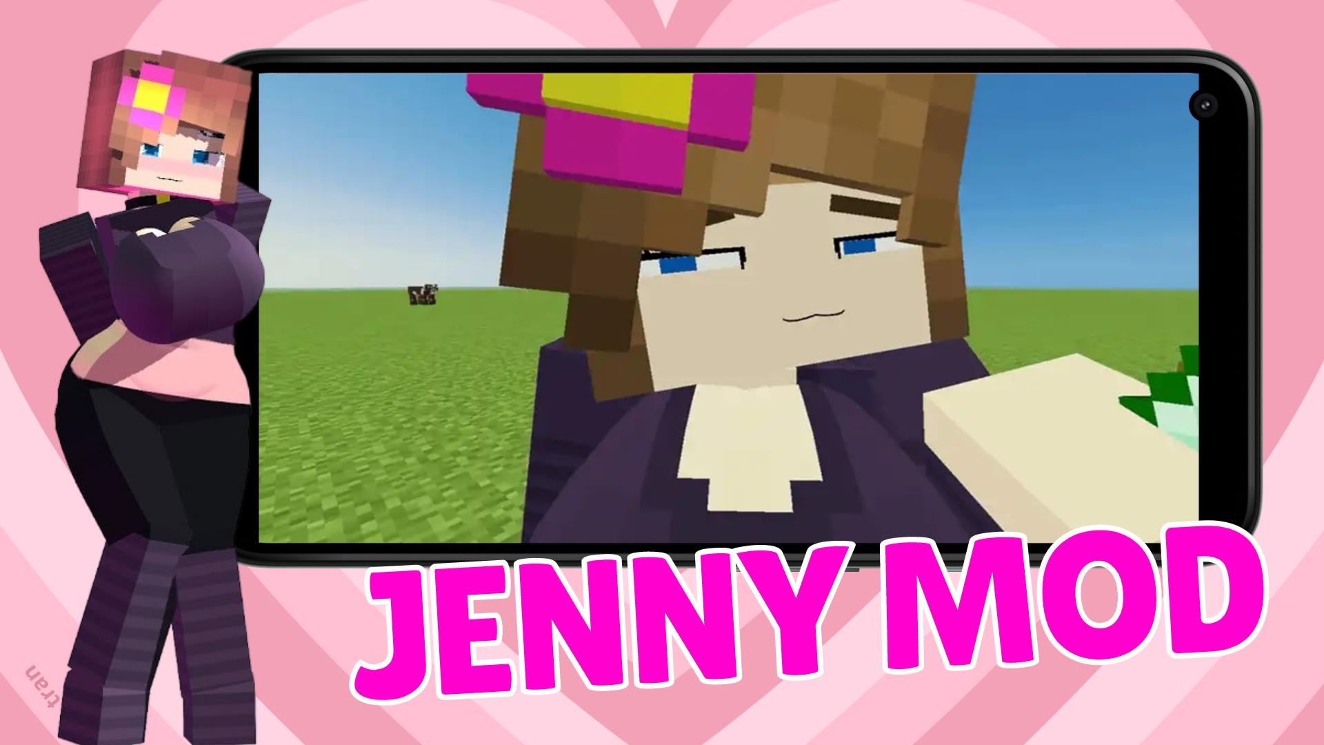 Jenny Mod para Minecraft PE: A Melhor Companheira Virtual em Seu Mundo de Blocos image