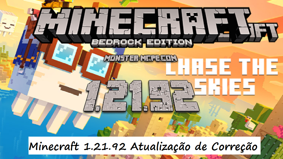 Minecraft 1.21.92 APK: Atualização de Correção com Melhorias Técnicas e Visuais image