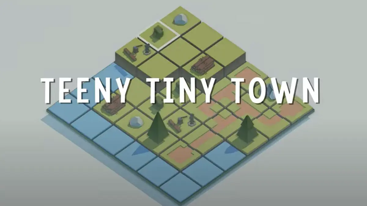 Teeny Tiny Town te permite fusionar y construir tu propia pequeña ciudad mientras resuelves rompecabezas, ya disponible en iOS y Android