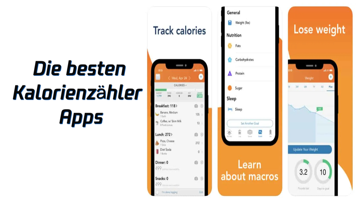 Die 10 besten Apps zum Kalorienzähler