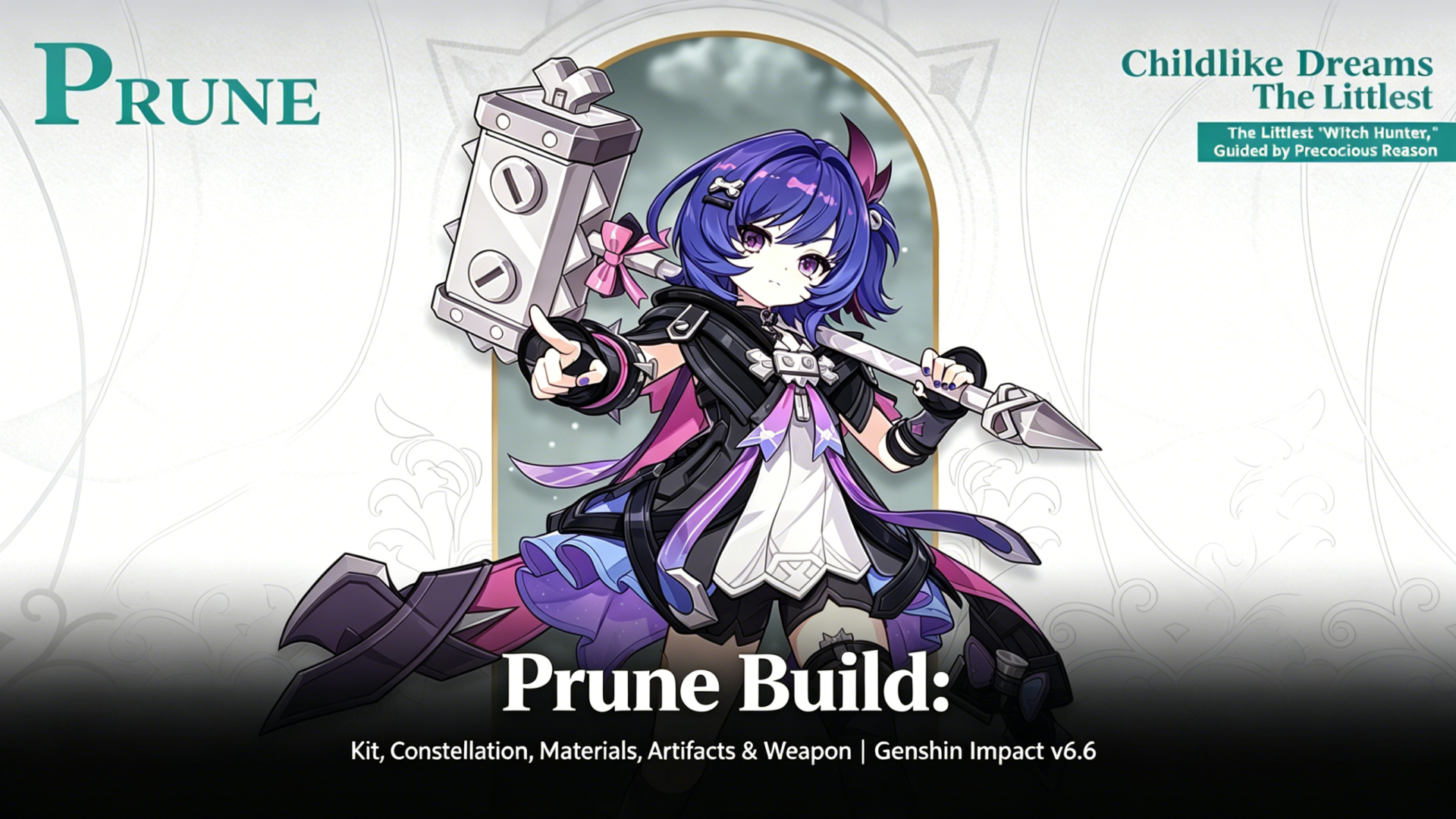 Prune Build: Kit, Constellation ,Materials ,Artifacts & Weapon ...