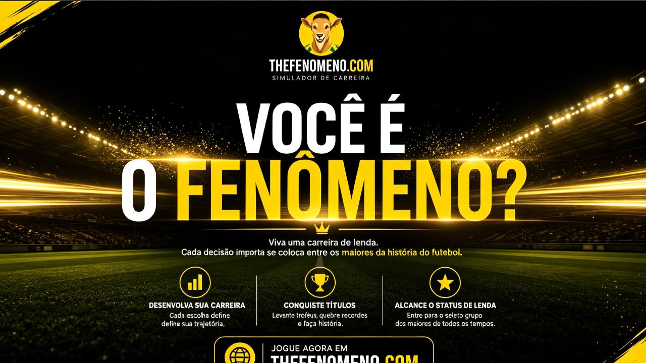 Como Jogar THE FENÔMENO: O Simulador de Futebol que Virou Febre no Brasil