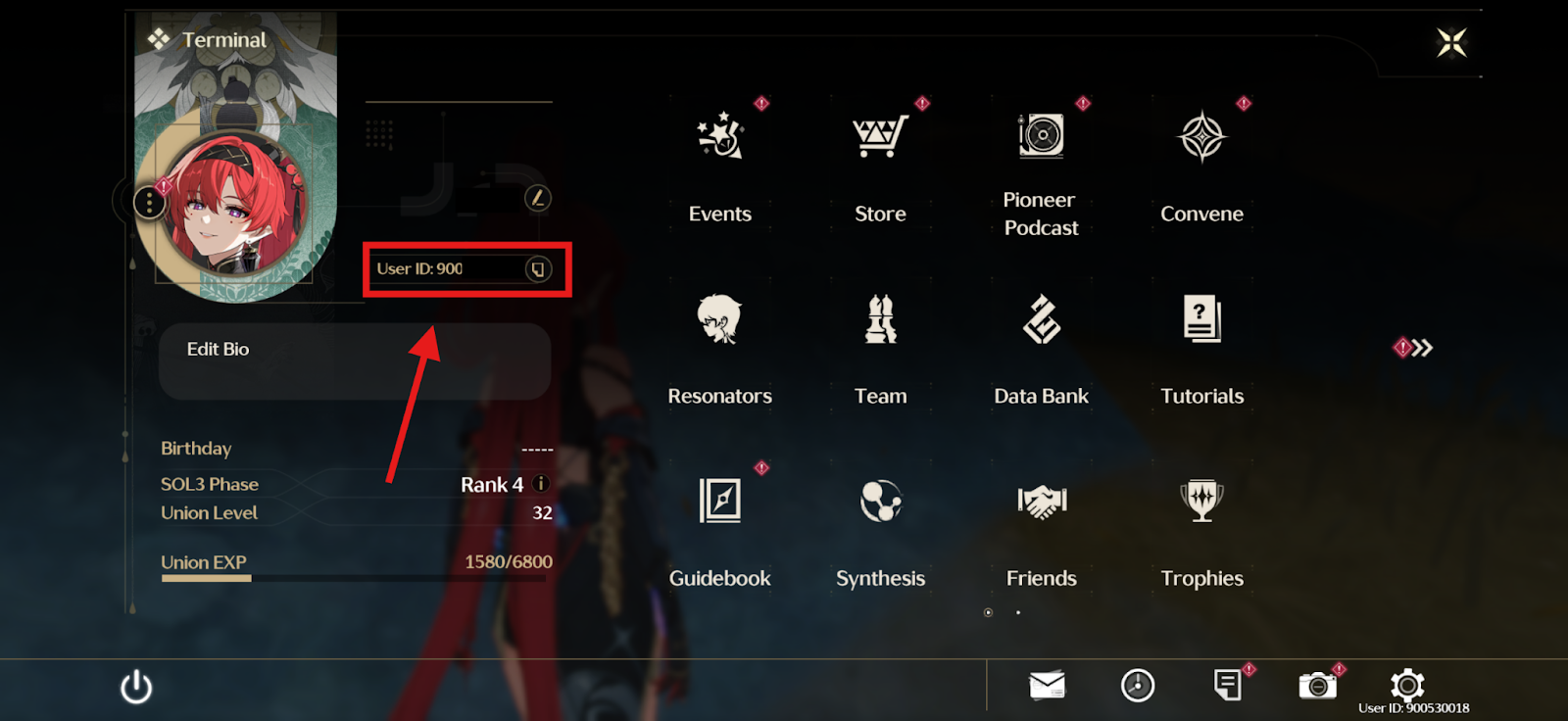 here is your Wuthering Waves UID