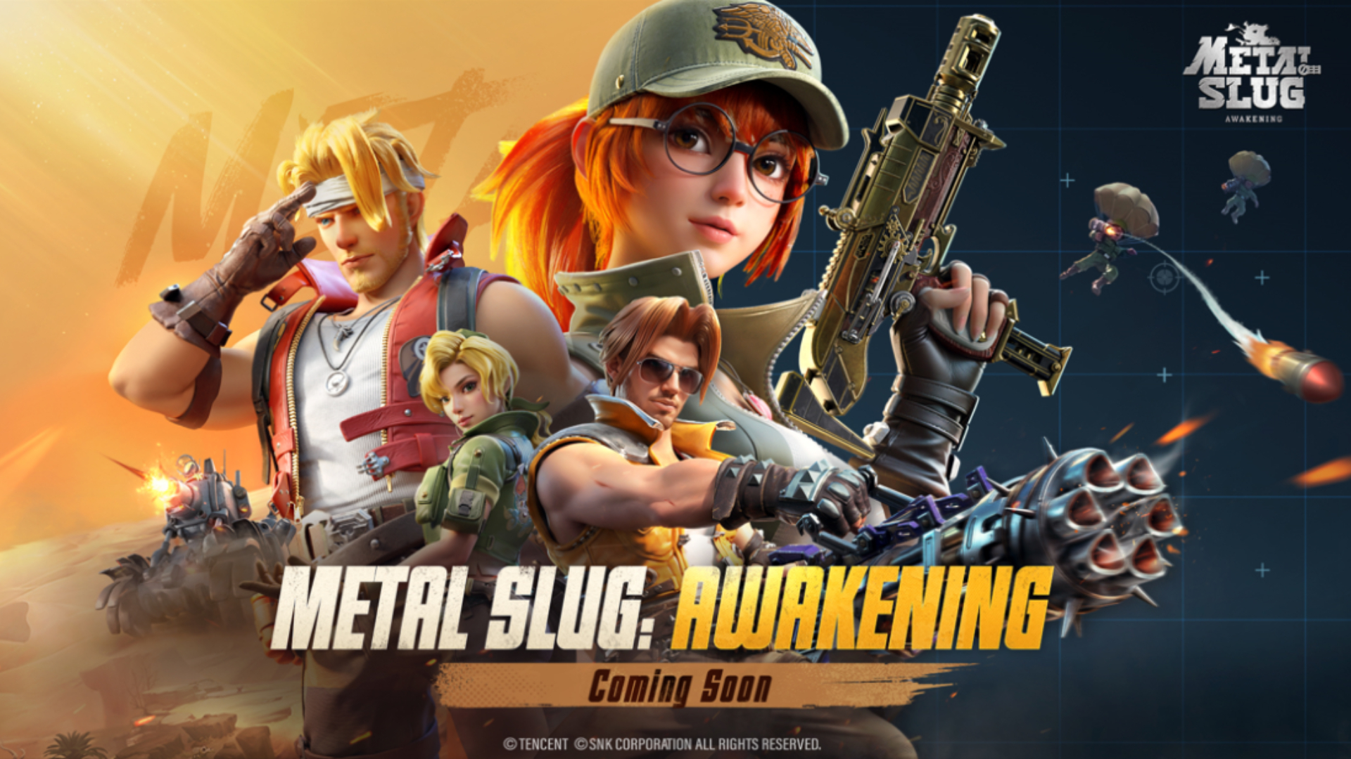 Metal Slug Awakening Set to Launch on August 31st