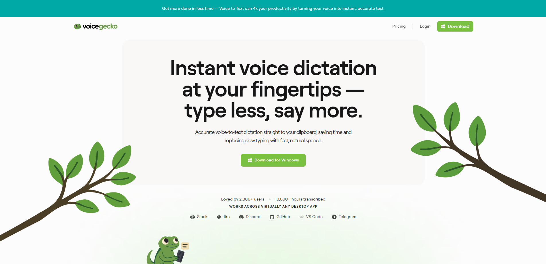 Voice Gecko: Reviews, Features, Pricing, Guides, and Alternatives