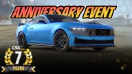 CSR2 está comemorando seu 7º aniversário com um Ford Mustang GT 2024 gratuito dentro do jogo