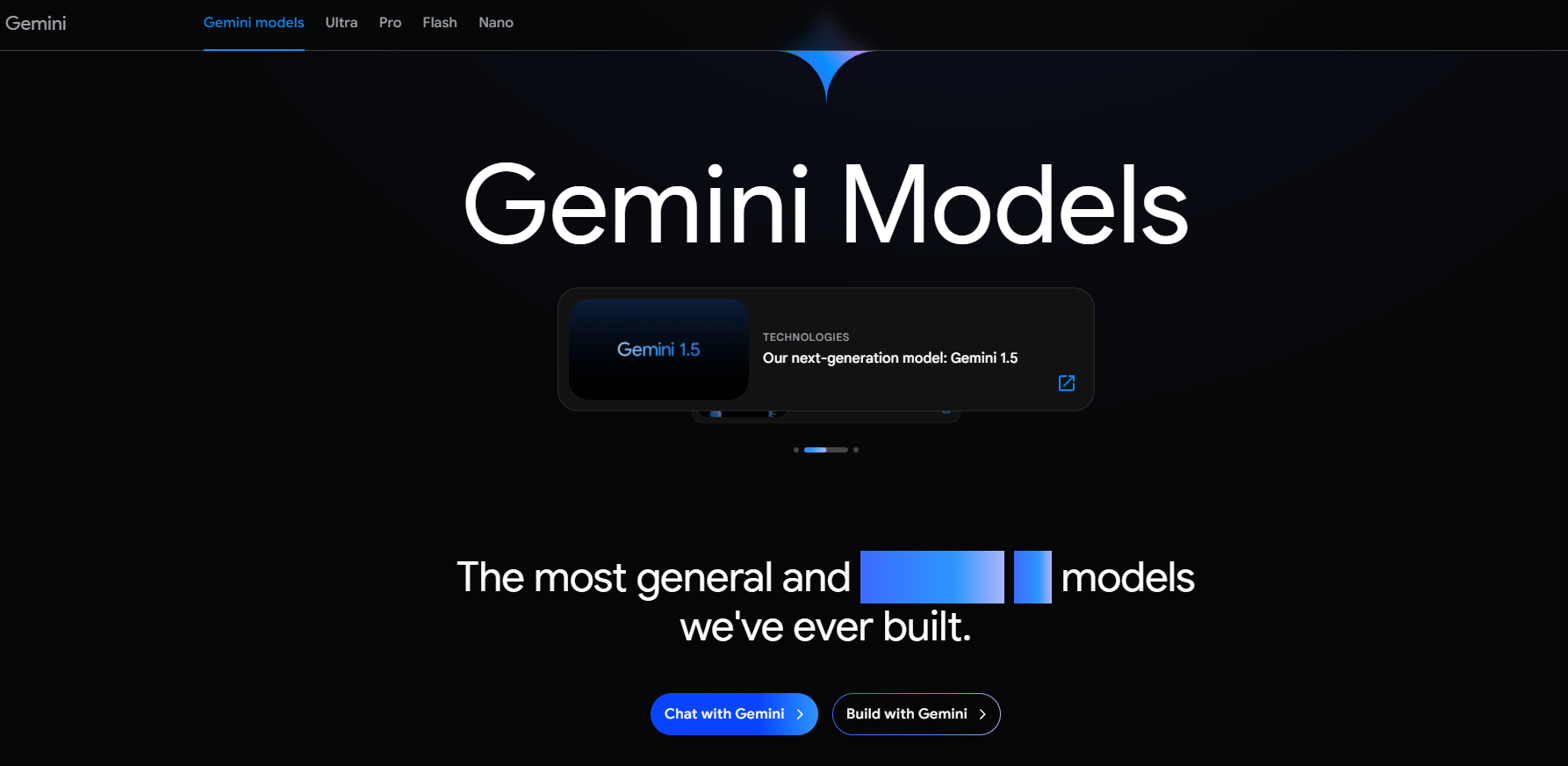 Gemini Models