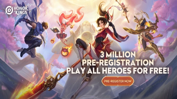Honor of Kings Starts Pre-Registration Now image
