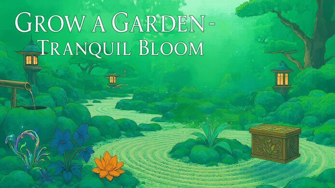 How to Get Tranquil Bloom in Grow a Garden - Unlock, Value and Tips image