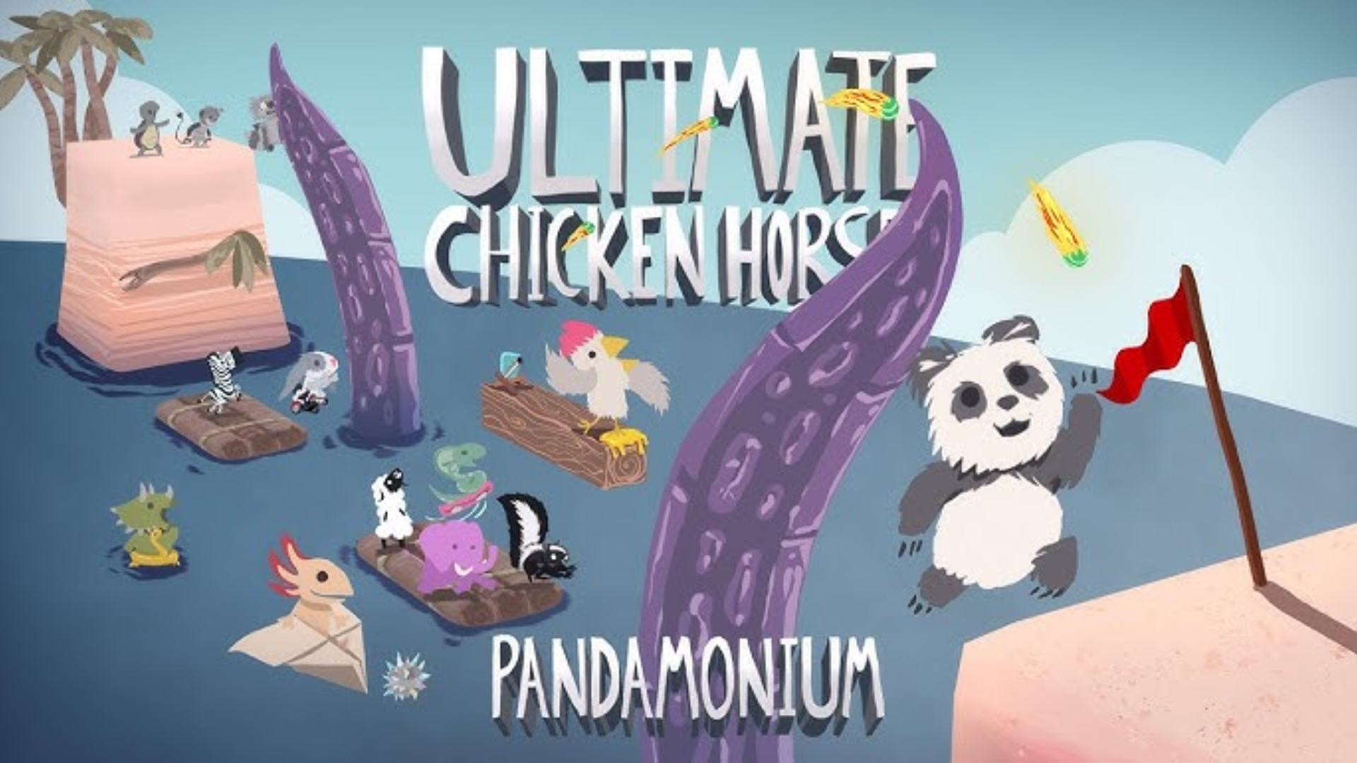Ultimate Chicken Horse: Fun, Chaos, and Strategy
