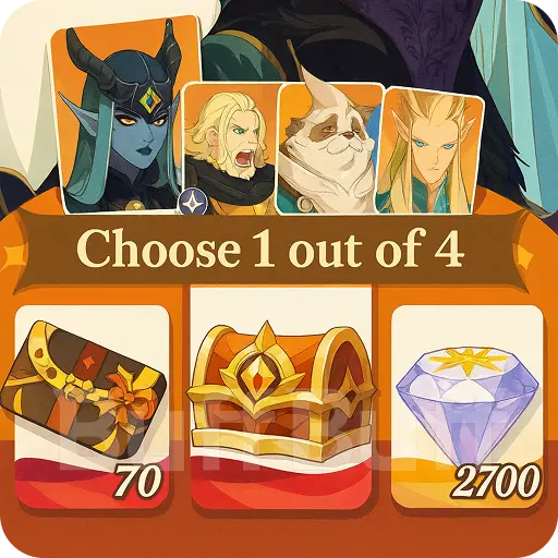 Paquete de Regalo de Héroe Épico de Bienvenida（3000 Cristales de Dragón）