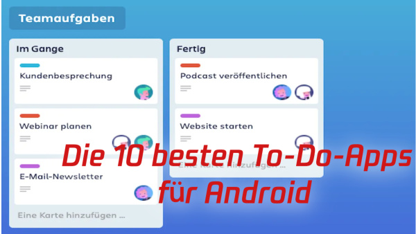 Die 10 besten To-Do-Apps für Android image