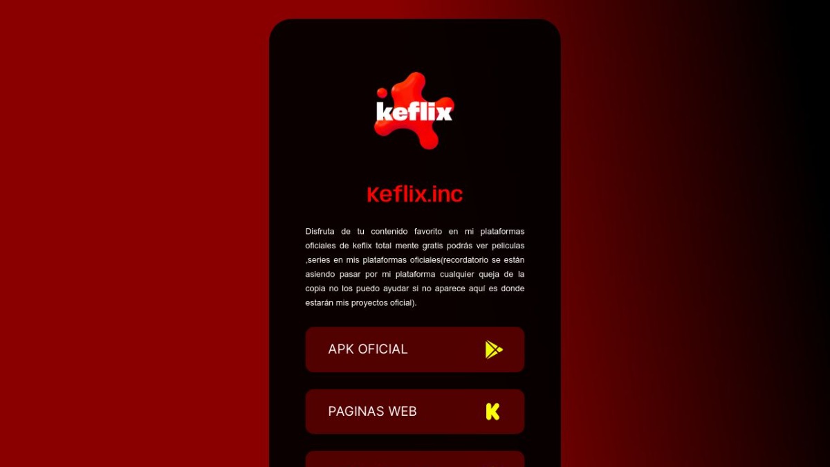 Keflix: La Aplicación de Streaming que Revoluciona el Entretenimiento en tu Móvil
