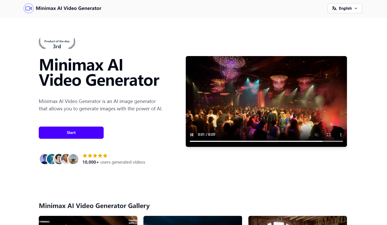 Minimax AI Video Generator