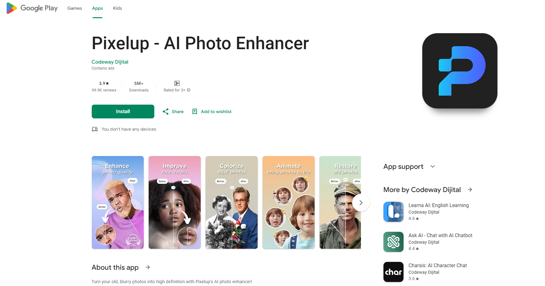 Pixelup - AI Photo Enhancer