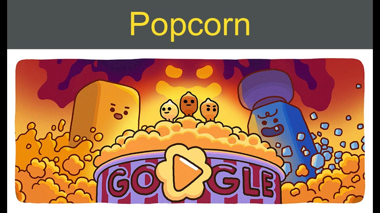 Google Doodle "Popcorn!": O Inesperado Battle Royale que Está Conquistando a Internet image