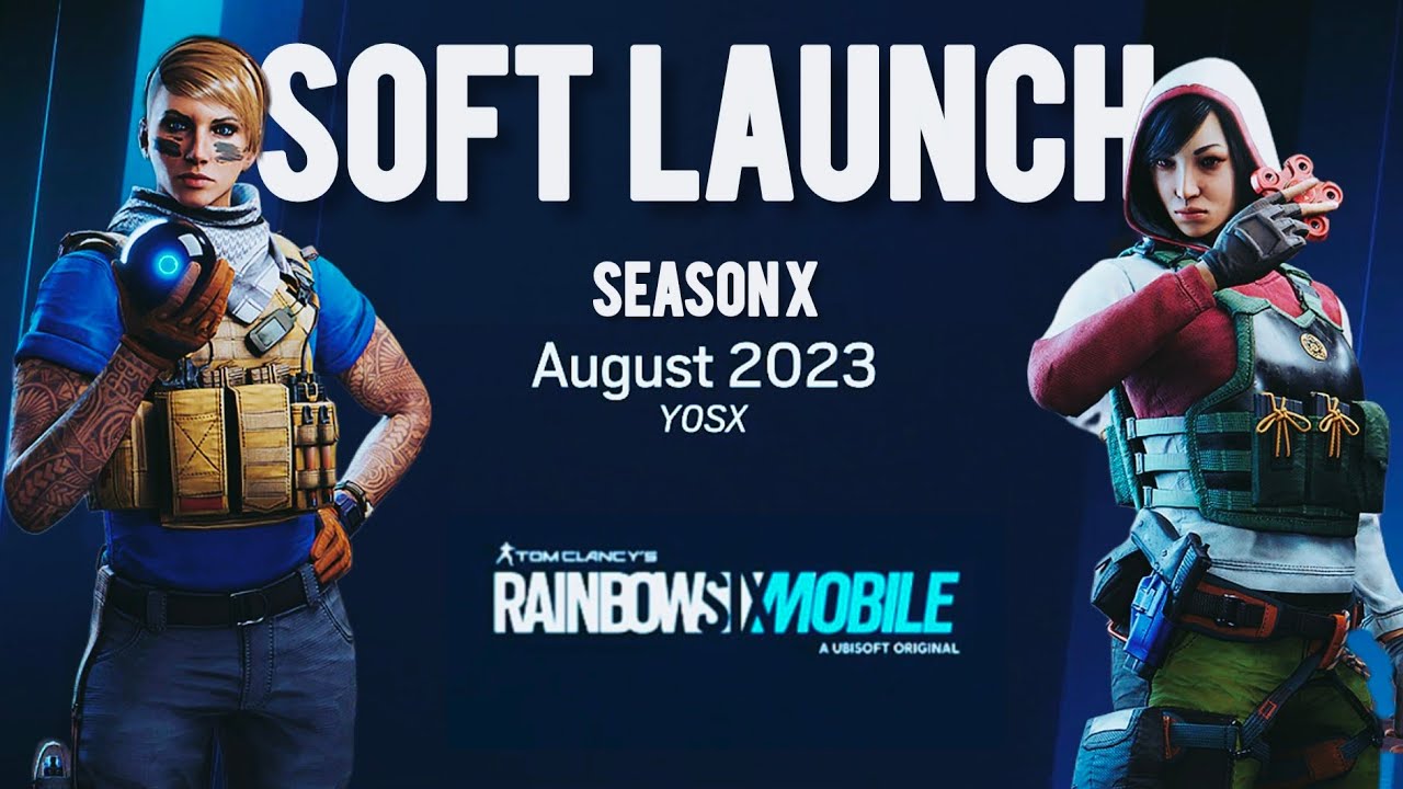 🚨 LANÇAMENTO GLOBAL RAINBOW SIX MOBILE! 