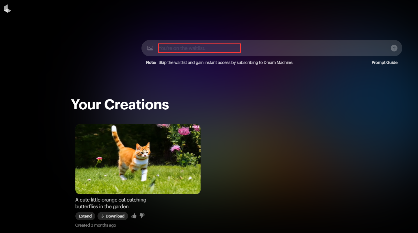 how to use luma ai dream machine 1.5 