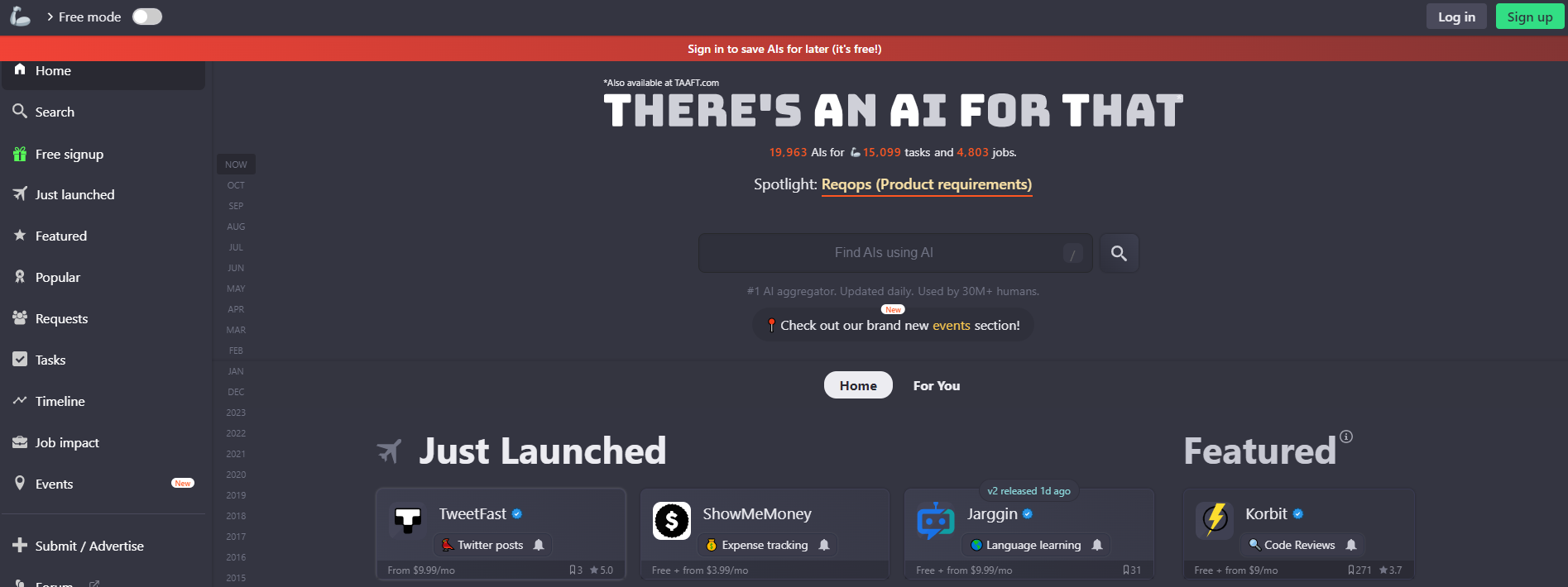 There's an AI for that