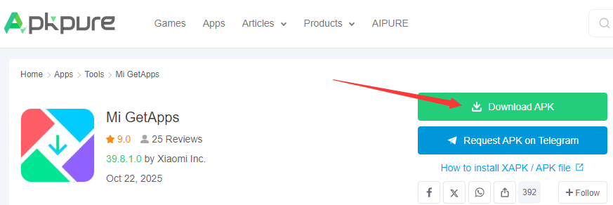How to Download Mi GetApps APK