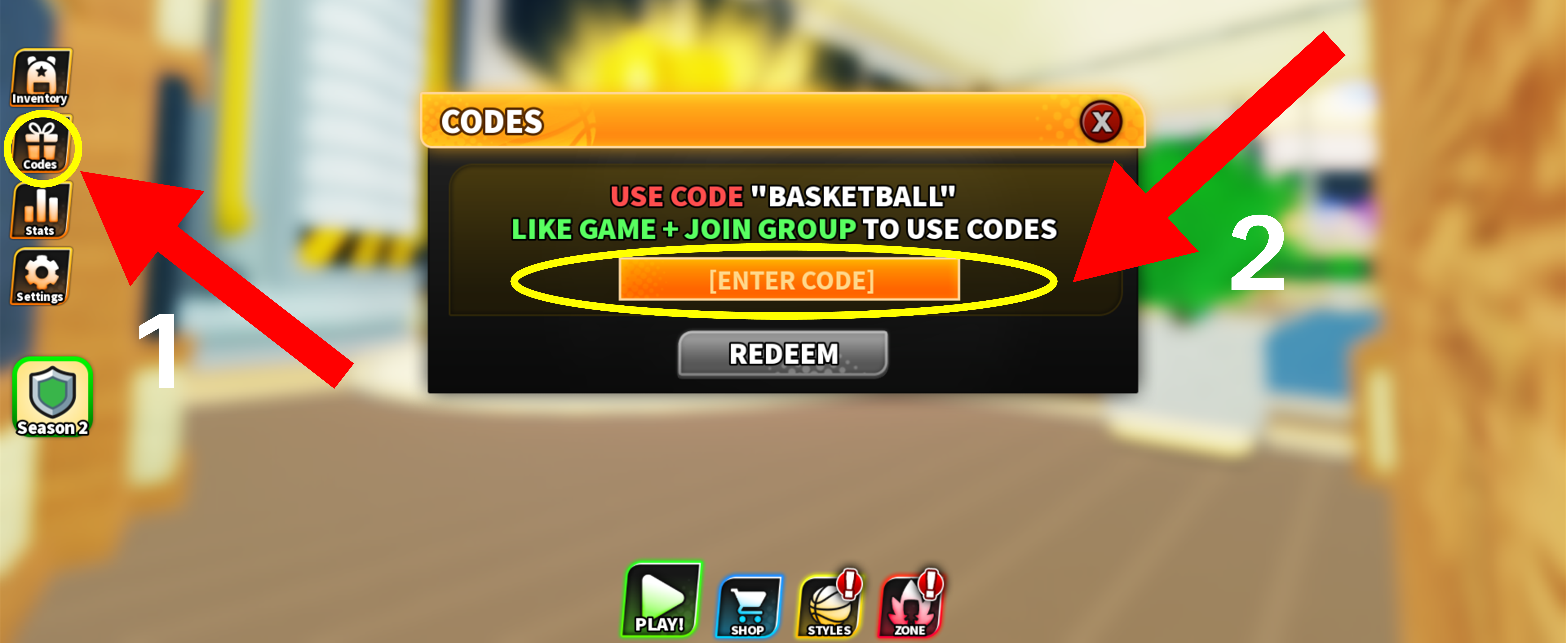 How to Redeem Basketball Showdown Codes