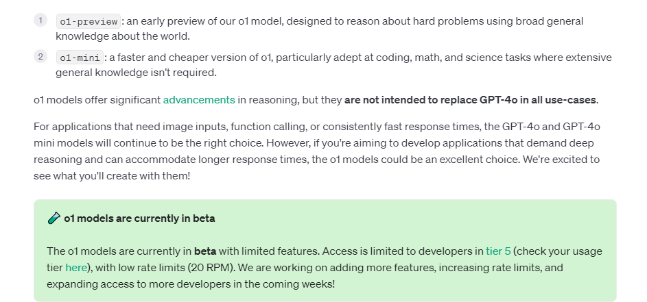 openai 1o