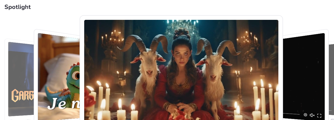 AI video generation