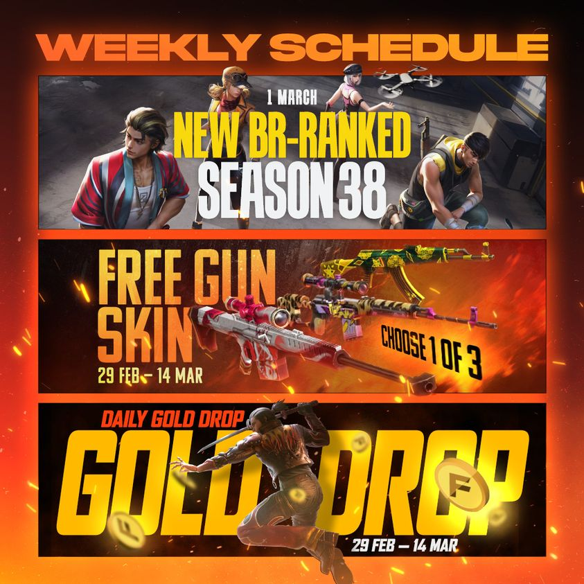 Free Fire BR Rank Season 38: What to Expect