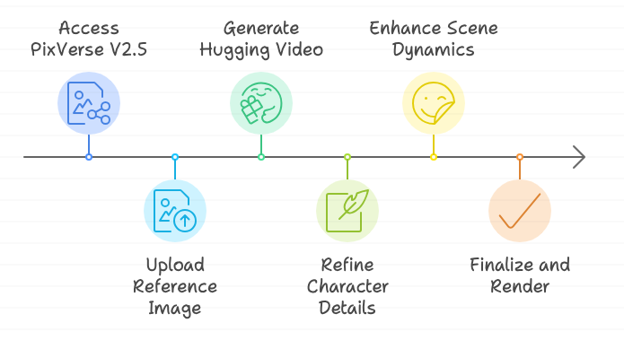 Panduan Video Pelukan PixVerse V2.5