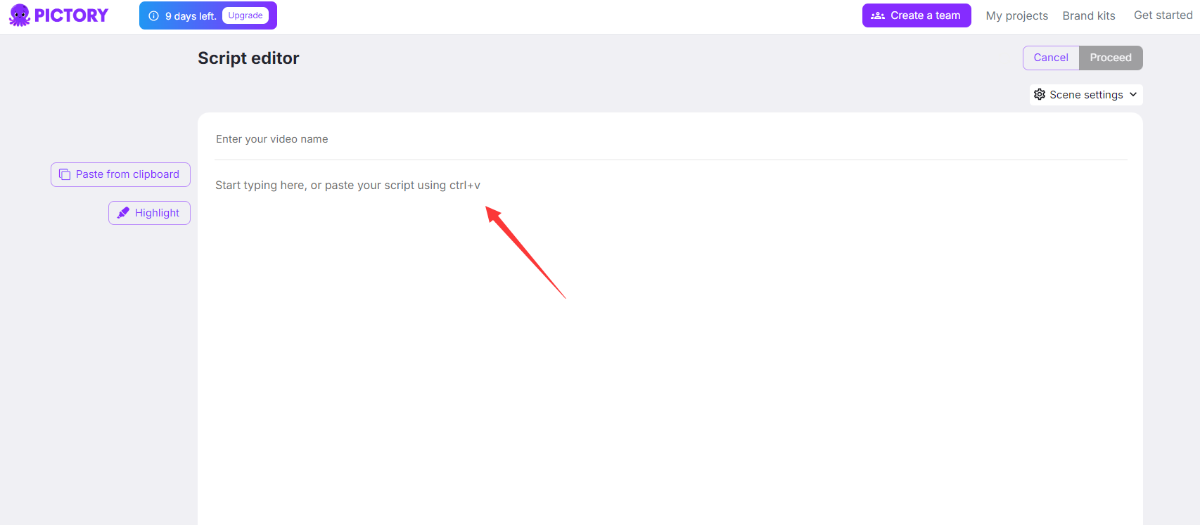 how to use Pictory before 2025