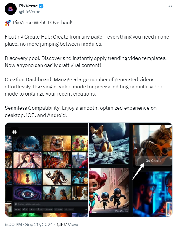 https://twitter.com/PixVerse_/status/1837114671117357348