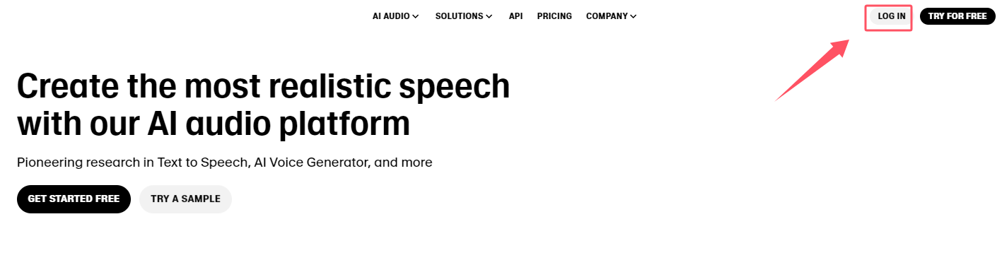 AI voice generation