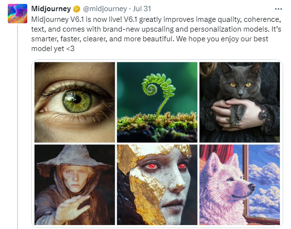 Midjourney 6.1 vs FLUX.1 Schnell vs FLUX.1 Pro