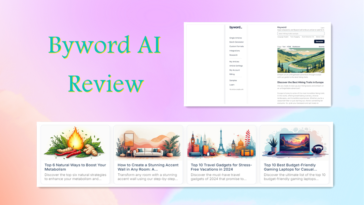 Byword Review: AI-Powered Content Creation Revolution