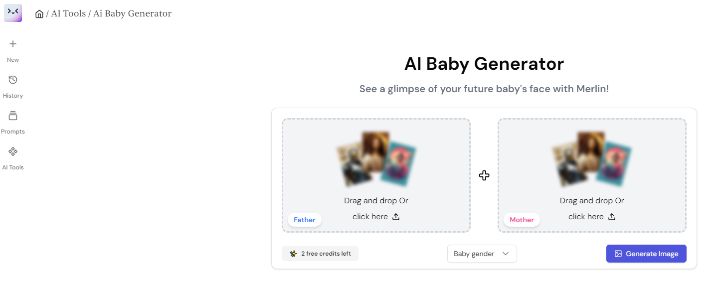 generador de bebés merlin ai