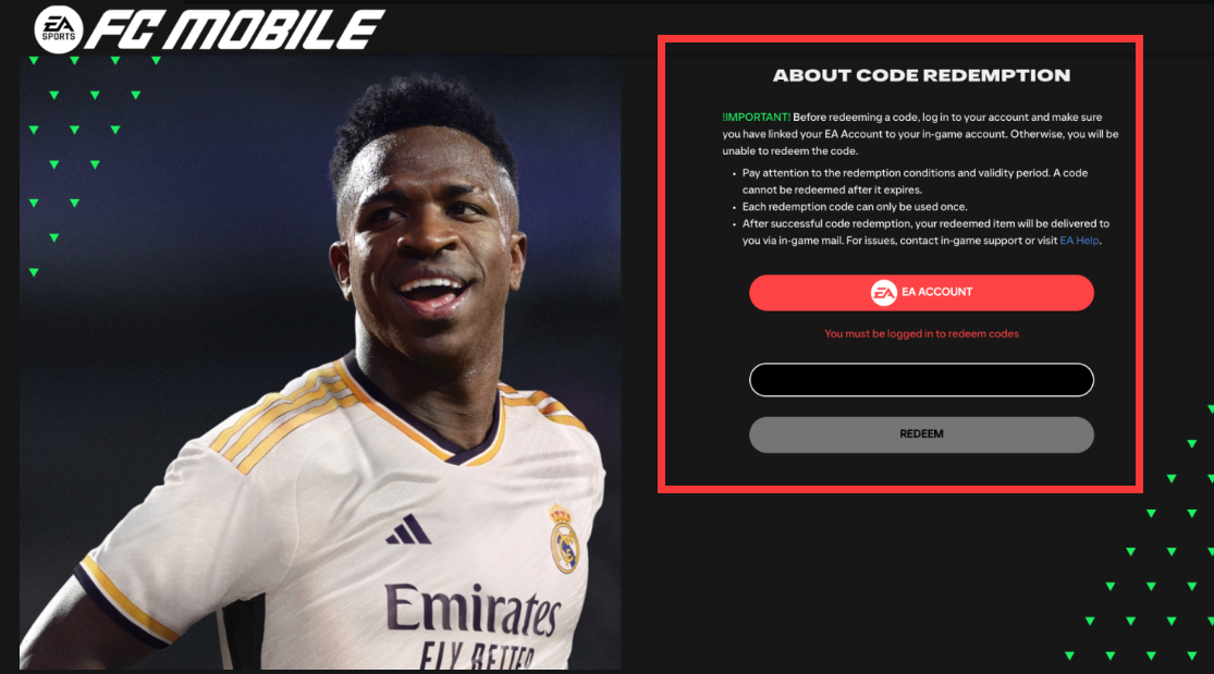 EA SPORTS FC 26 Redeem Codes