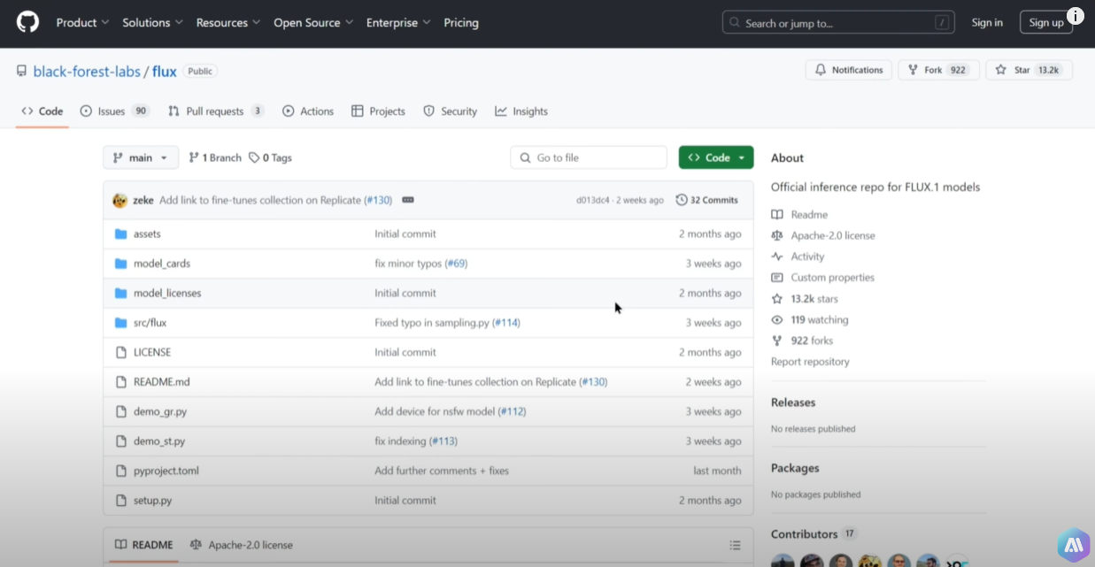 Flux AI GitHub