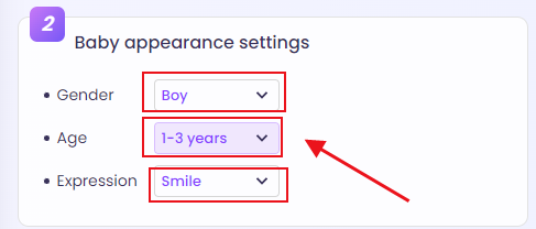 ai baby generator face maker