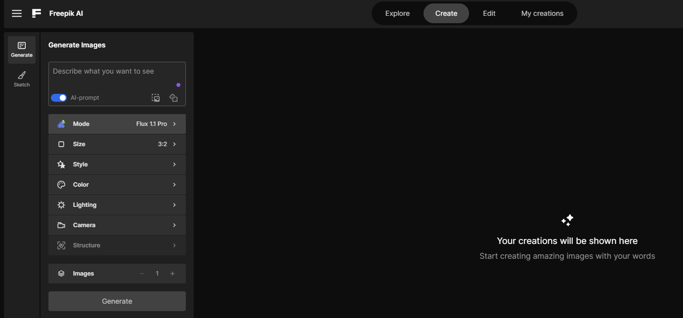  freepik flux