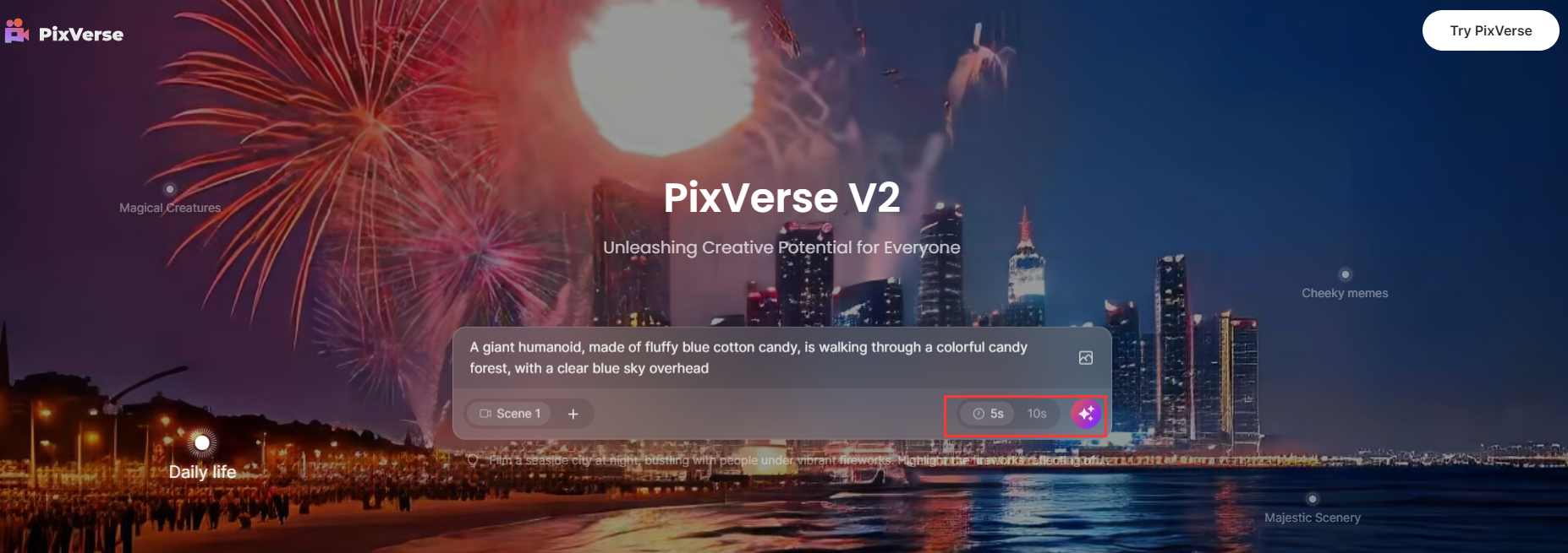 PixVerse V2 free