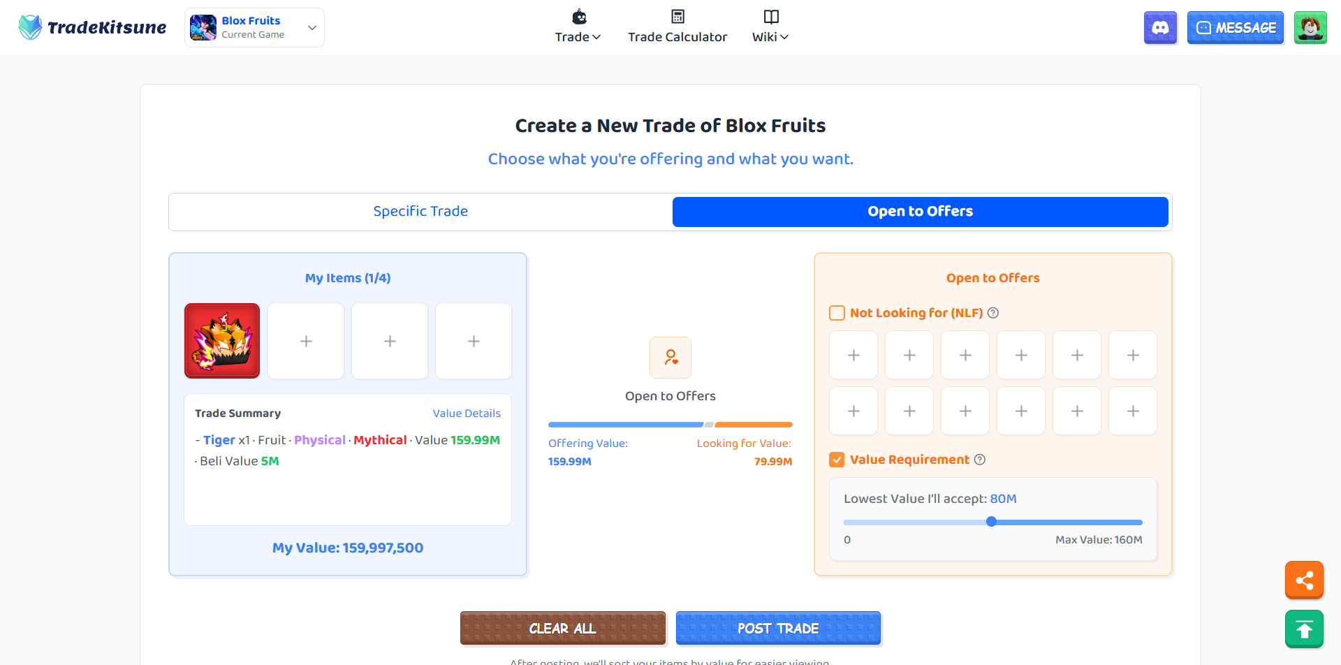 how to trade in blox fruits