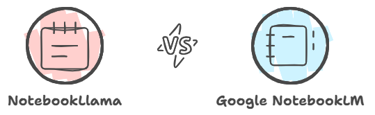 Meta’s NotebookLlama VS Google’s NotebookLM